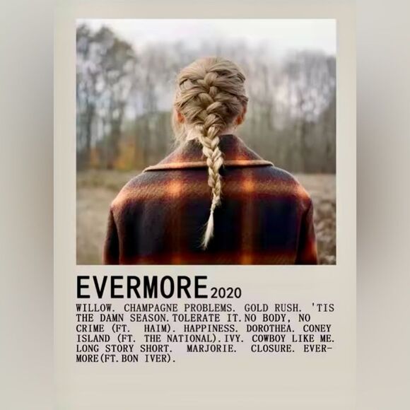 🎁 CUSTOM Taylor Swift Music Classic Series Album Print Wall Art Room Home Decor - Picture 12 of 16